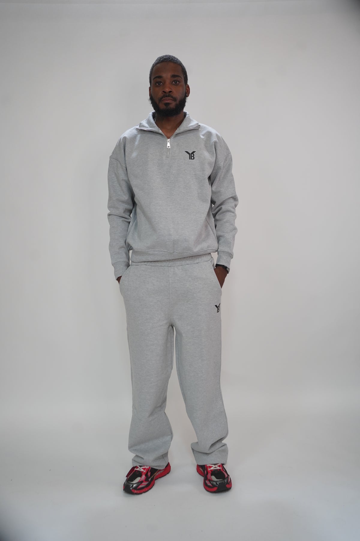 YB SIGNATURE QUARTERZIP SET
